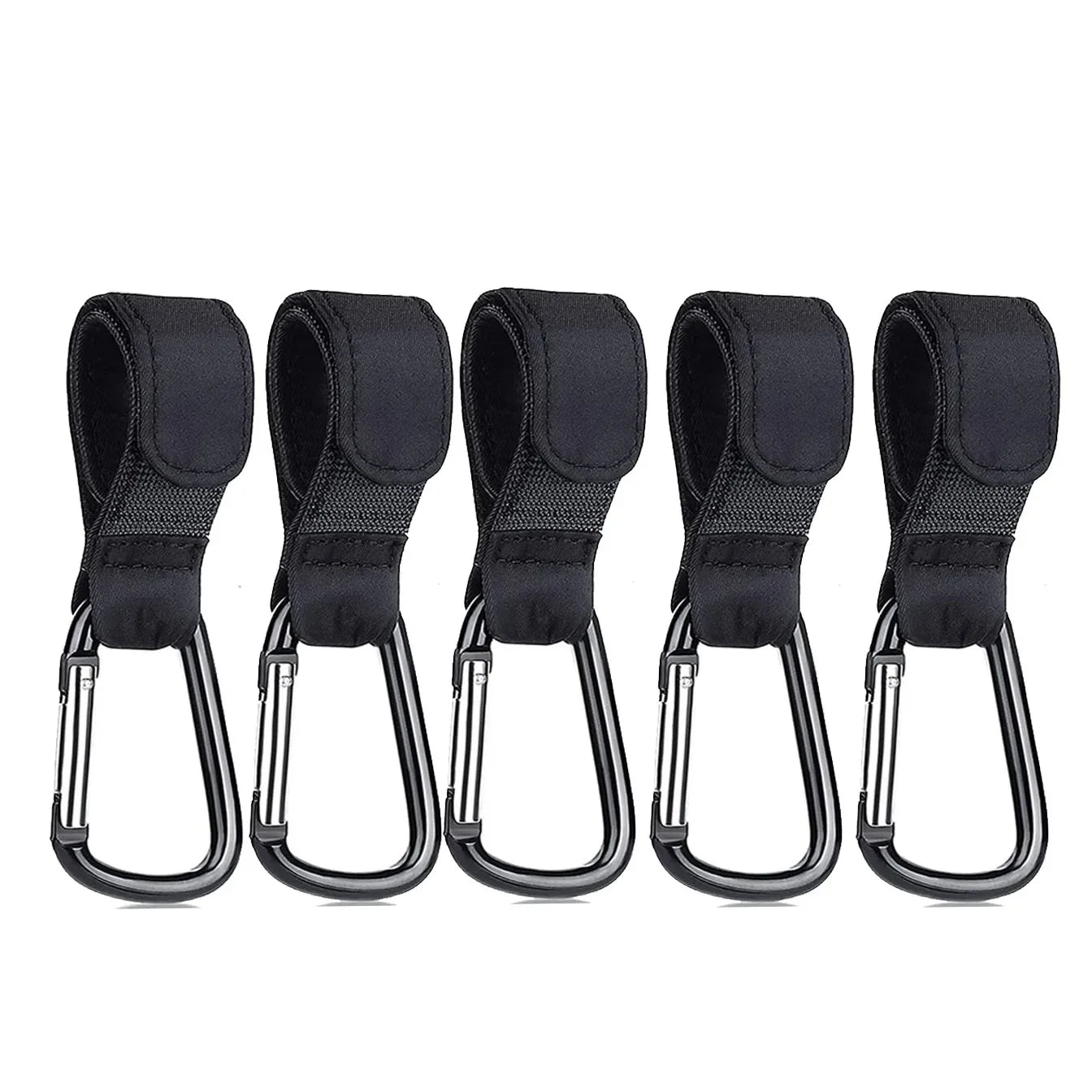 Aluminum Alloy Carabiner for Stroller, Hook for Diaper Bag, Shopping, 1-10 Pieces, FREE Shipping