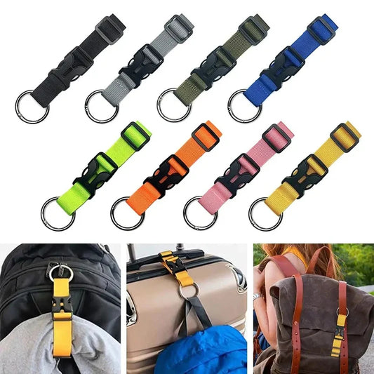 Multifunctional Nylon Backpack Buckle Belt Portable Suitcase Hook 1 Piece FREE Shipping 